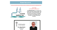 Desktop Screenshot of klostergars.de